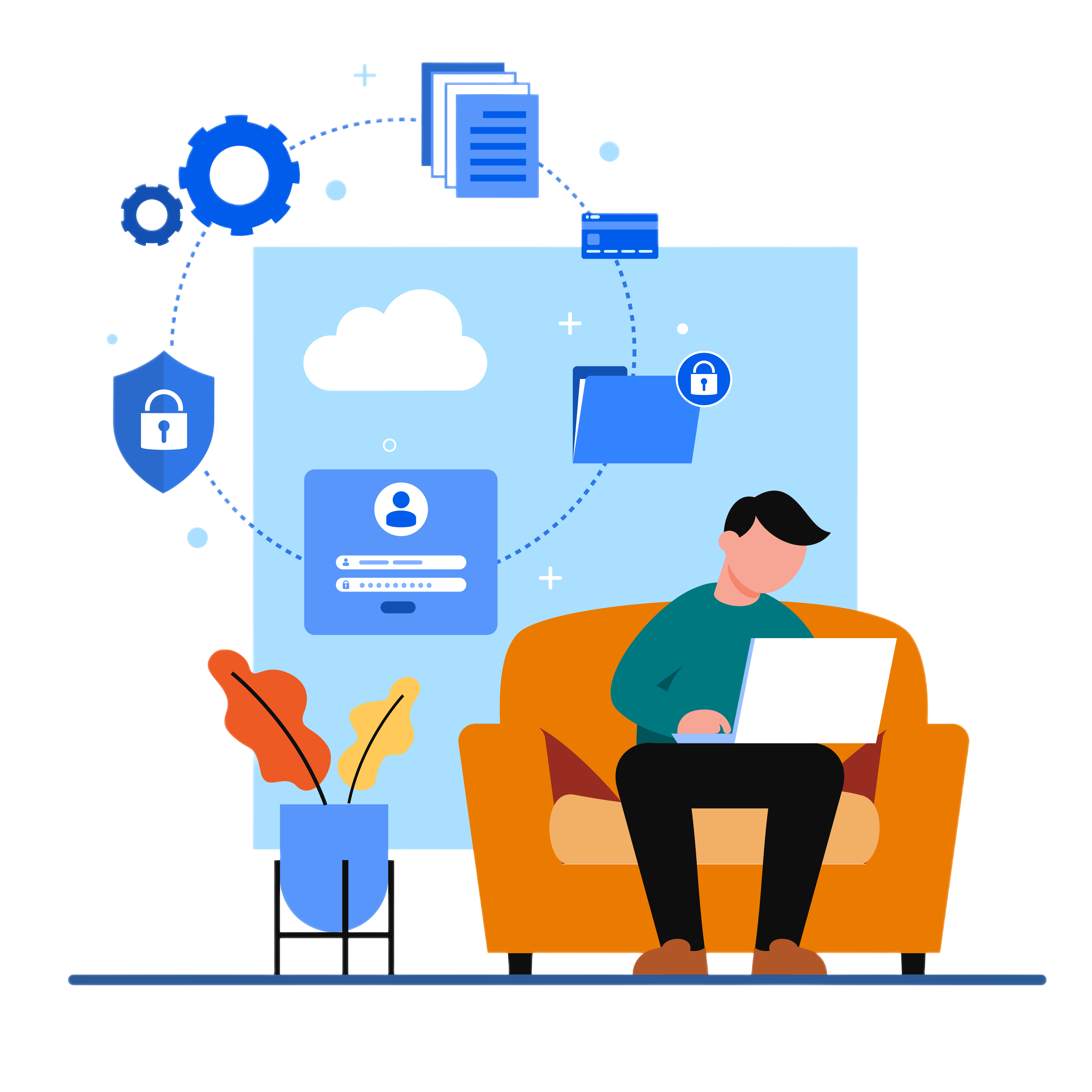 Login Illustration